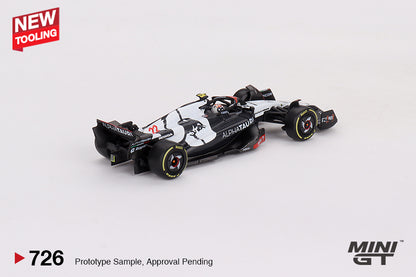 Mô hình xe Mini GT 1:64 AlphaTauri AT04 #22 Yuki Tsunoda 2023 F1 2023 Australian GP - MGT00726
