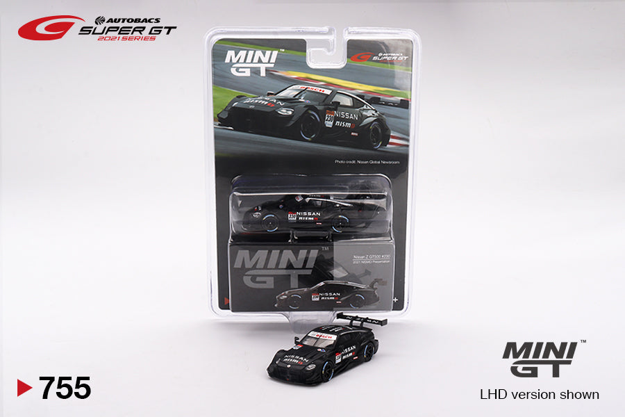 Mô hình xe Mini GT 1:64 Nissan Z GT500 #230 2021 NISMO Presentation - MGT00755