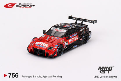 Mô hình xe Mini GT 1:64 Nissan Z GT500 #23 MOTUL AUTECH Z NISMO 2023 SUPER GT SERIES - MGT00756