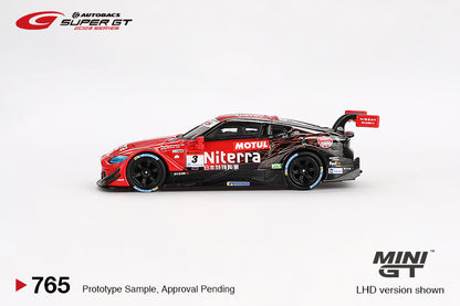 Mô hình xe Mini GT 1:64 Nissan Z GT500 #3 Niterra MOTUL Z NDDP RACING 2023 SUPER GT SERIES - MGT00765