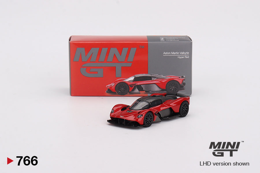 Mô hình xe Mini GT 1:64 Aston Martin Valkyrie Hyper Red - MGT00766