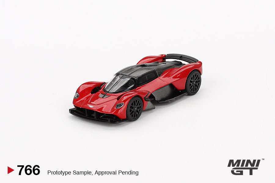 Mô hình xe Mini GT 1:64 Aston Martin Valkyrie Hyper Red - MGT00766