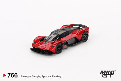 Mô hình xe Mini GT 1:64 Aston Martin Valkyrie Hyper Red - MGT00766