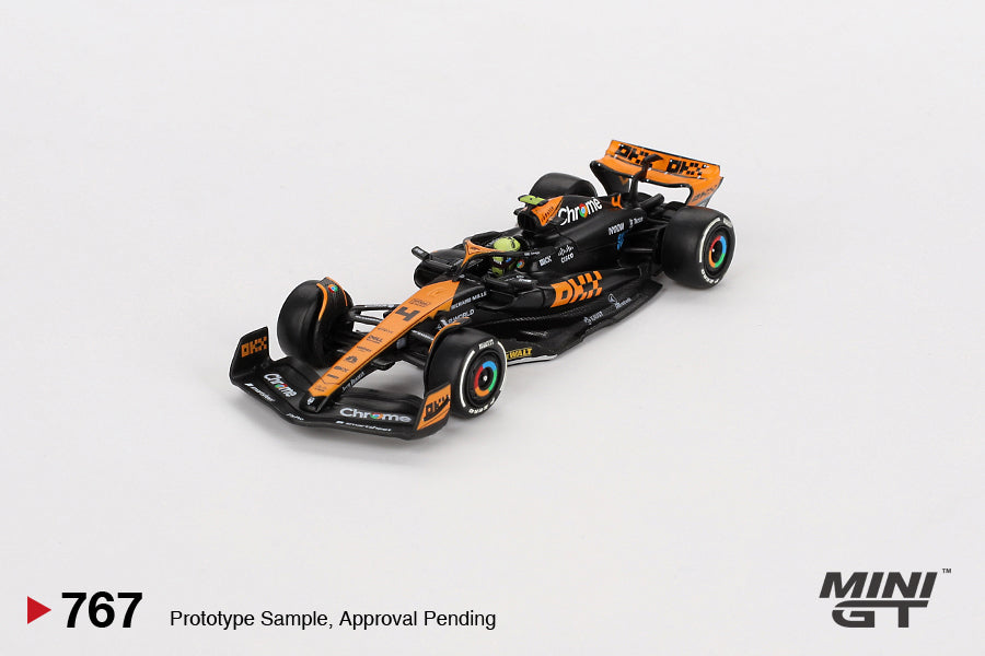 Mô hình xe Mini GT 1:64 McLaren MCL60 #4 Lando Norris 2023 F1 2023 Japanese GP 2nd Place - MGT00767