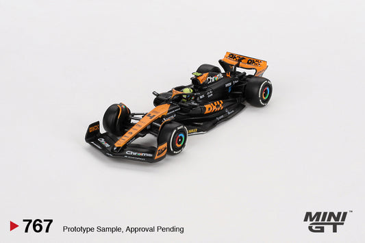 Mô hình xe Mini GT 1:64 McLaren MCL60 #4 Lando Norris 2023 F1 2023 Japanese GP 2nd Place - MGT00767