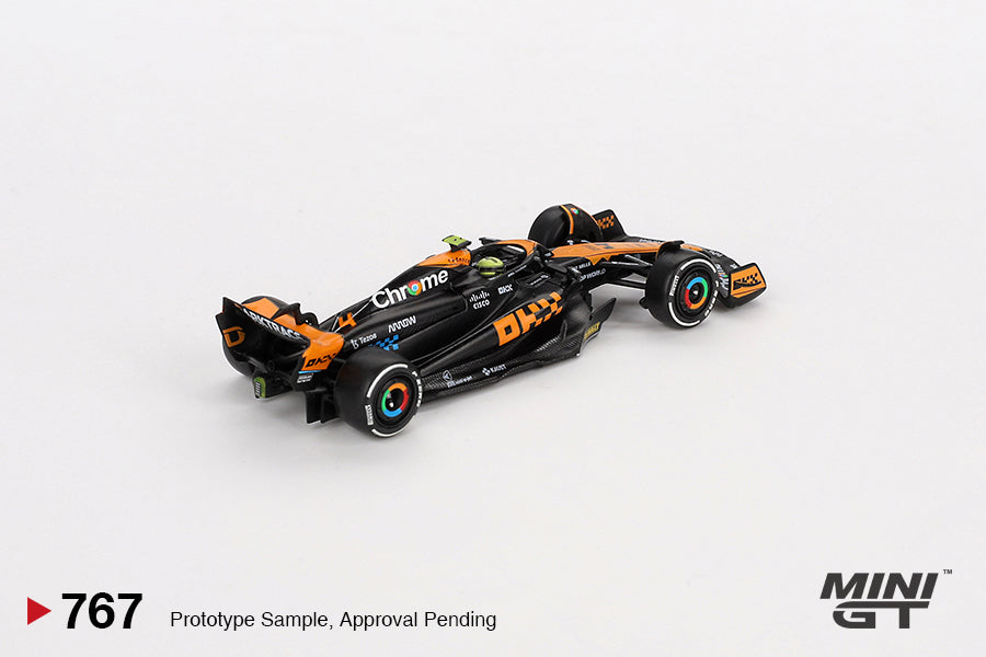 Mô hình xe Mini GT 1:64 McLaren MCL60 #4 Lando Norris 2023 F1 2023 Japanese GP 2nd Place - MGT00767