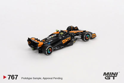 Mô hình xe Mini GT 1:64 McLaren MCL60 #4 Lando Norris 2023 F1 2023 Japanese GP 2nd Place - MGT00767