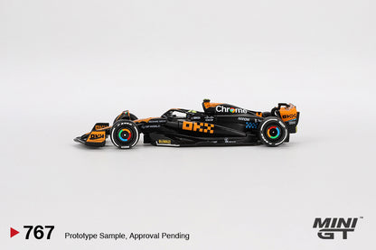 Mô hình xe Mini GT 1:64 McLaren MCL60 #4 Lando Norris 2023 F1 2023 Japanese GP 2nd Place - MGT00767
