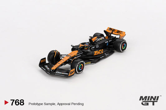 Mô hình xe Mini GT 1:64 McLaren MCL60 #81 Oscar Piastri 2023 F1 2023 Japanese GP 3rd Place - MGT00768