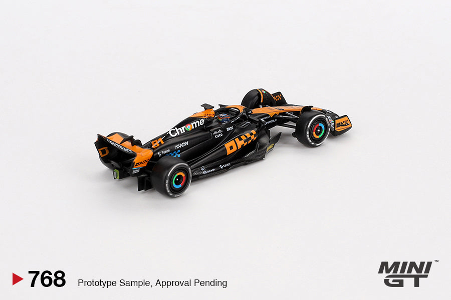 Mô hình xe Mini GT 1:64 McLaren MCL60 #81 Oscar Piastri 2023 F1 2023 Japanese GP 3rd Place - MGT00768