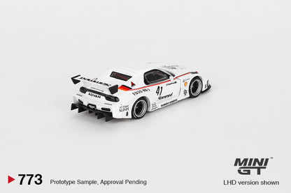 Mô hình xe Mini GT 1:64 MAZDA RX-7 LB-Super Silhouette #41 Numero Reserve - MGT00773