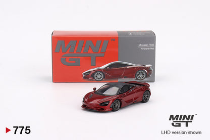 Mô hình xe Mini GT 1:64 McLaren 750S Amaranth Red - MGT00775