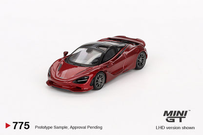 Mô hình xe Mini GT 1:64 McLaren 750S Amaranth Red - MGT00775