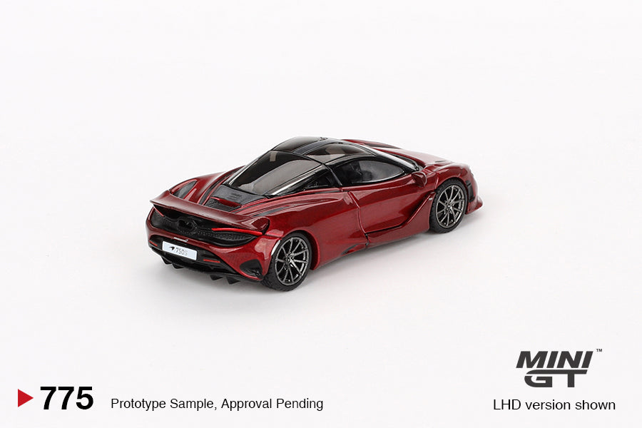 Mô hình xe Mini GT 1:64 McLaren 750S Amaranth Red - MGT00775