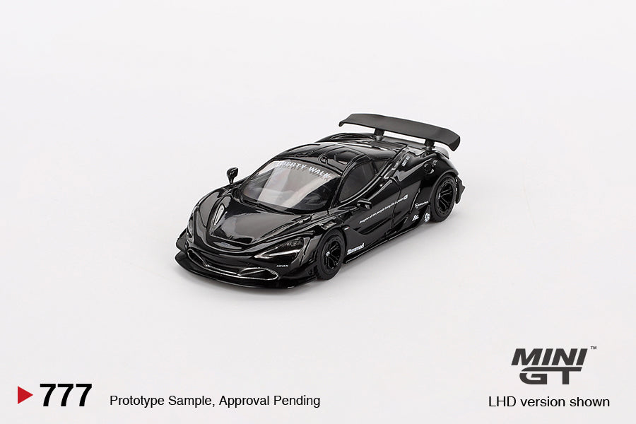 Mô hình xe Mini GT 1:64 McLaren 720S LB★Works Black - MGT00777