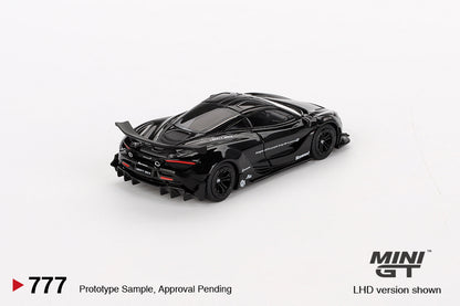 Mô hình xe Mini GT 1:64 McLaren 720S LB★Works Black - MGT00777