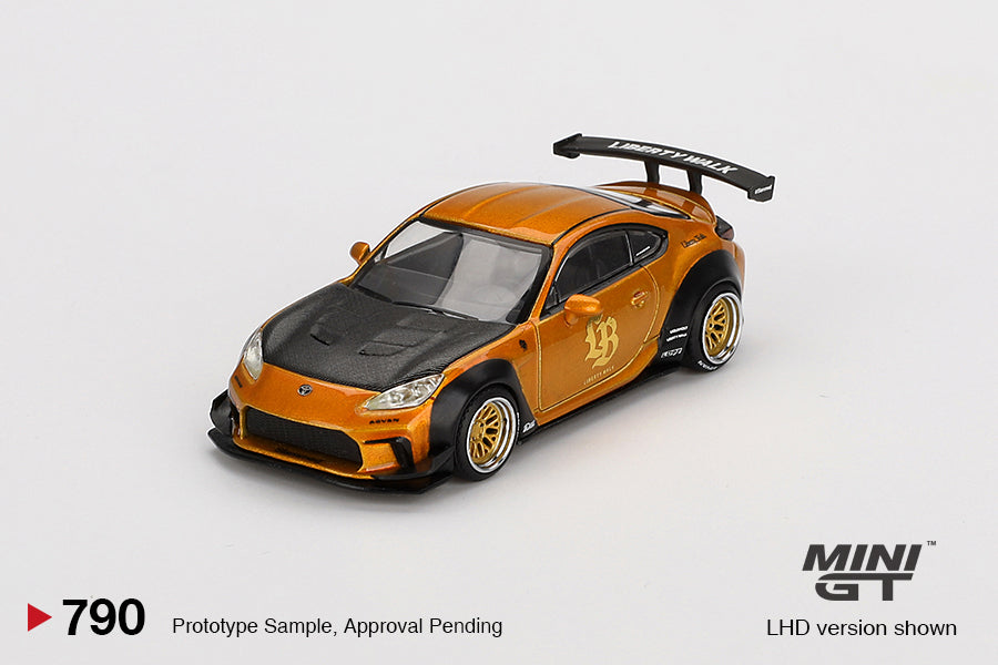 Mô hình xe Mini GT 1:64 Toyota GR86 LB★Nation LB Gold 2024 All In Tuning Exclusive - MGT00790
