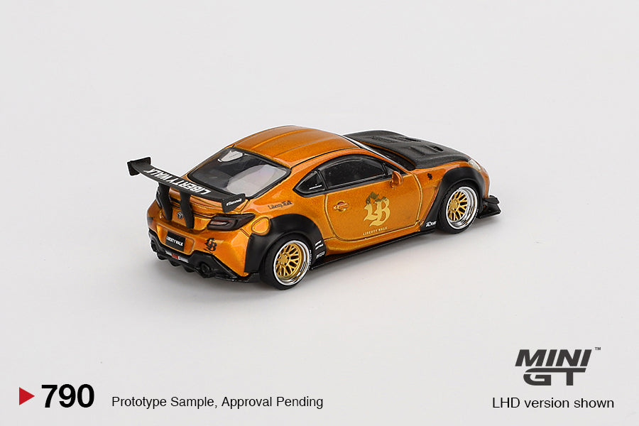 Mô hình xe Mini GT 1:64 Toyota GR86 LB★Nation LB Gold 2024 All In Tuning Exclusive - MGT00790