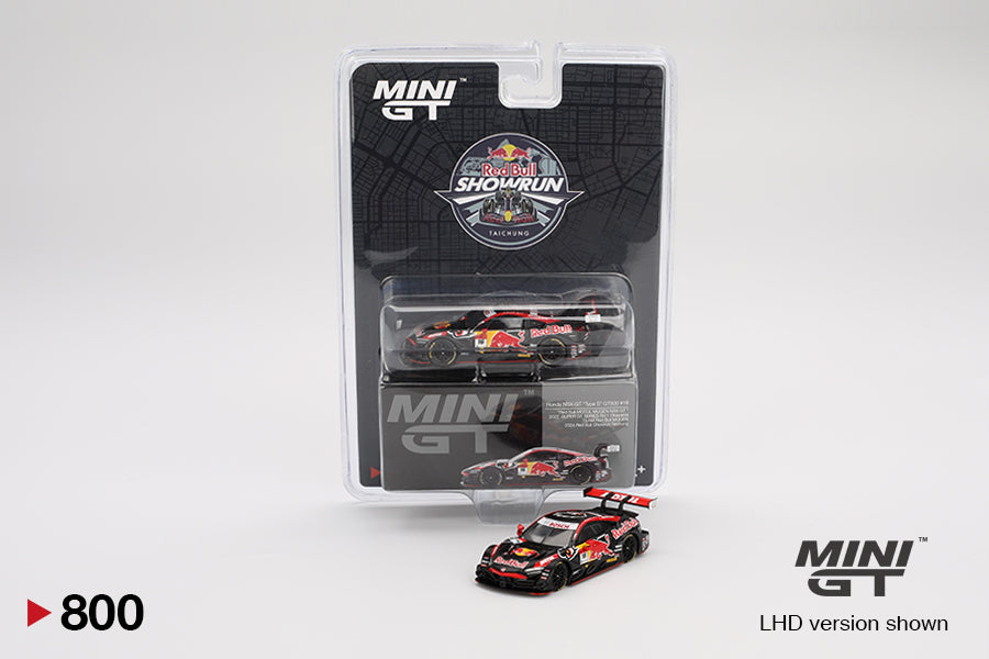 Mô hình xe Mini GT 1:64 Honda NSX-GT Type S GT500 #16 Red Bull MOTUL MUGEN NSX-GT 2022 SUPER GT Series Rd.1 Okayama - MGT00800