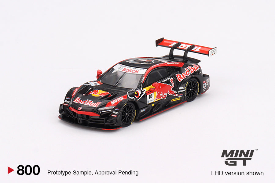 Mô hình xe Mini GT 1:64 Honda NSX-GT Type S GT500 #16 Red Bull MOTUL MUGEN NSX-GT 2022 SUPER GT Series Rd.1 Okayama - MGT00800