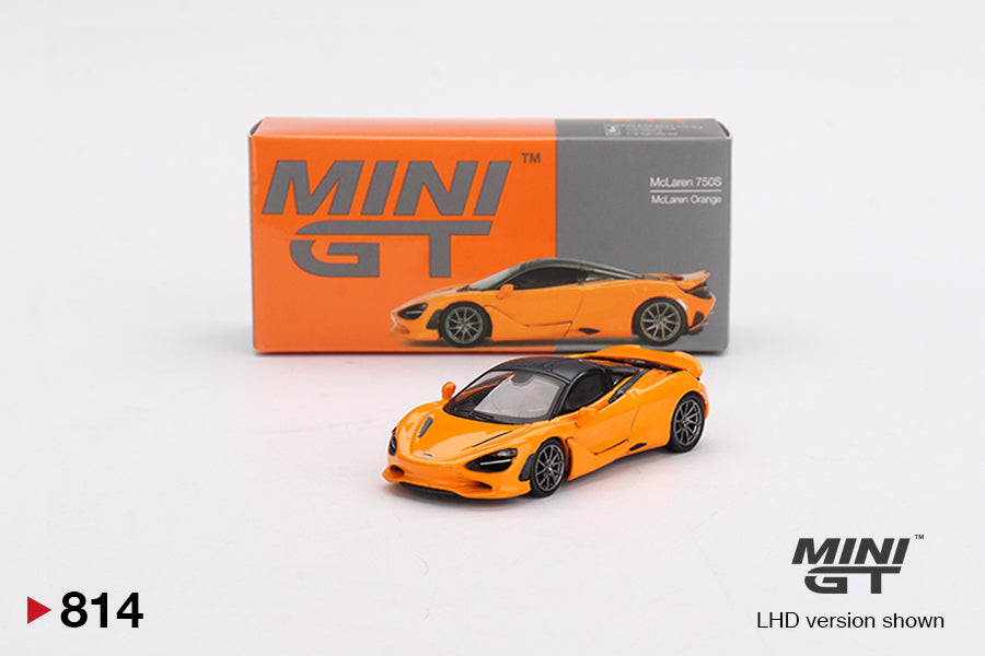 Mô hình xe Mini GT 1:64 McLaren 750S McLaren Orange - MGT00814