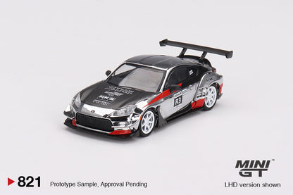 Mô hình xe Mini GT 1:64 Toyota GR86 Larry Chen’s HKS Turbocharged GR86 2024 LADC@Petersen Automotive Museum Exclusive - MGT00821