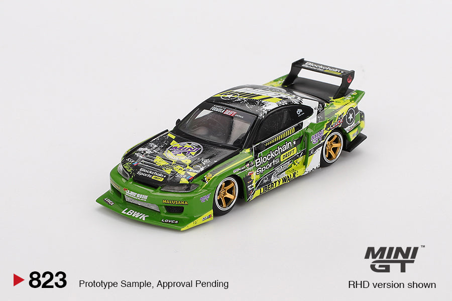 [PRE-SALE 09/2025] Mô hình xe Mini GT 1:64 Nissan-LB-Super-Silhouette-S15-SILVIA - #555-V2 

2024-Formula-Drift-Japan - MGT00823