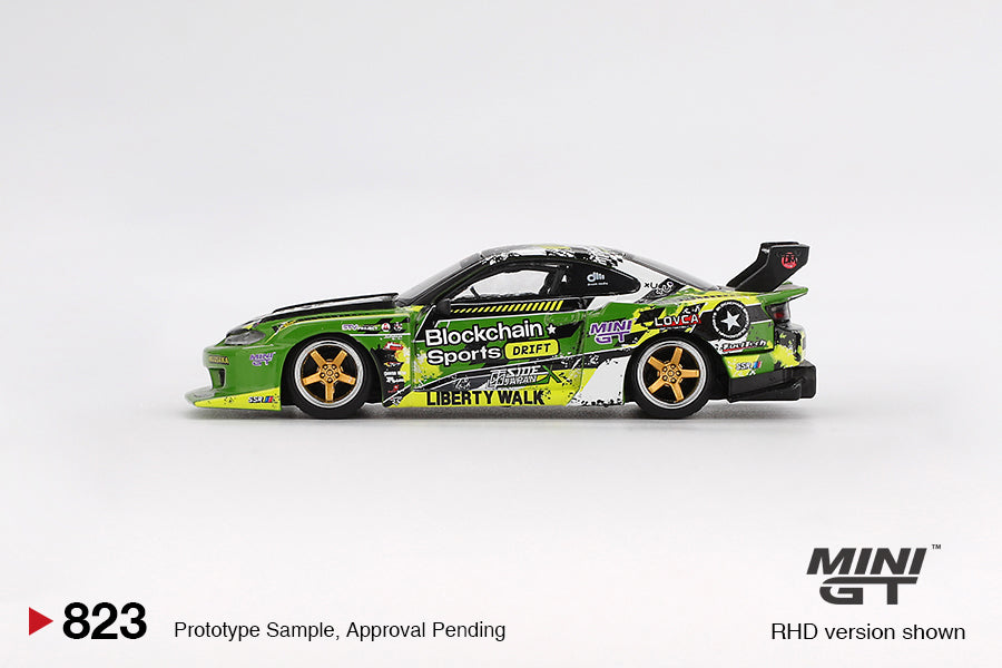 [PRE-SALE 09/2025] Mô hình xe Mini GT 1:64 Nissan-LB-Super-Silhouette-S15-SILVIA - #555-V2 

2024-Formula-Drift-Japan - MGT00823