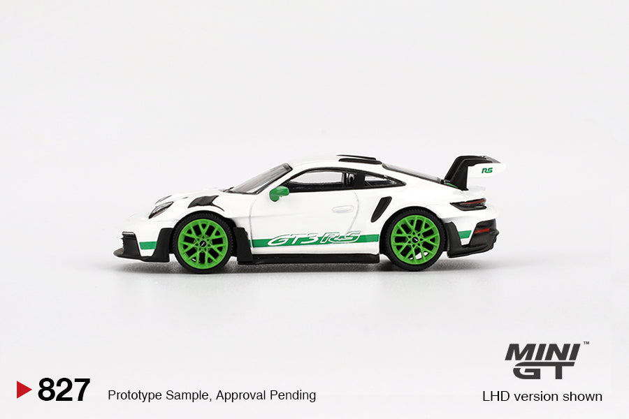 Mô hình xe Mini GT 1:64 Porsche 911 (992) GT3 RS Tribute to Carrera RS Package - MGT00827