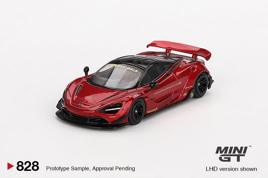 Mô hình xe Mini GT 1:64 McLaren 720S LB★Works Gem Red - MGT00828
