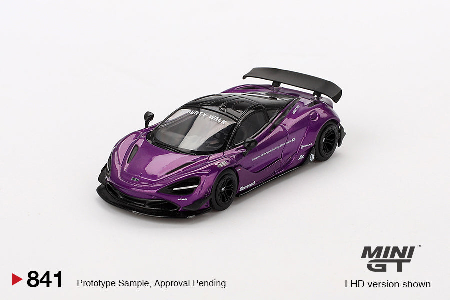 Mô hình xe Mini GT 1:64 McLaren 720S LB★Works Purple - MGT00841