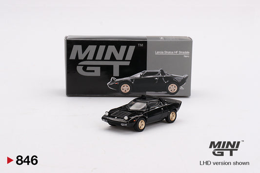 Mô hình xe Mini GT 1:64 Lancia Stratos HF Stradale Nero - MGT00846