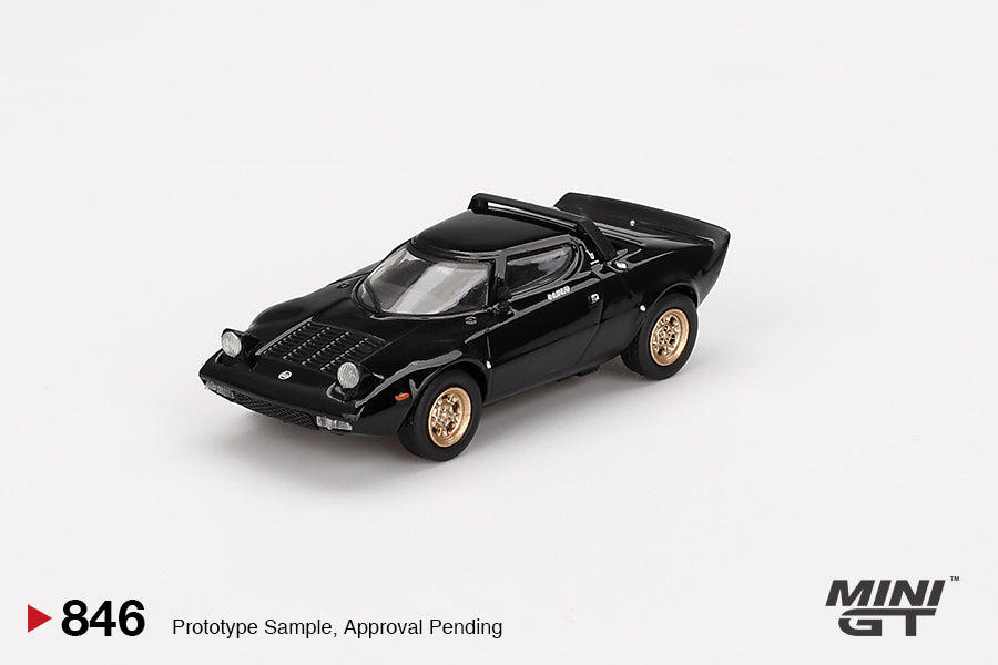 Mô hình xe Mini GT 1:64 Lancia Stratos HF Stradale Nero - MGT00846