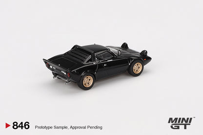 Mô hình xe Mini GT 1:64 Lancia Stratos HF Stradale Nero - MGT00846