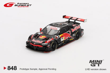 Mô hình xe Mini GT 1:64 Honda NSX-GT TYPE S GT500 #16 Red Bull MOTUL MUGEN NSX-GT  TEAM Red Bull MUGEN 2022 SUPER GT SERIES - MGT00848
