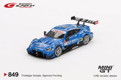 Mô hình xe Mini GT 1:64 Nissan Z GT500 #1 MARELLI IMPUL Z TEAM IMPUL 2023 SUPER GT SERIES - MGT00849