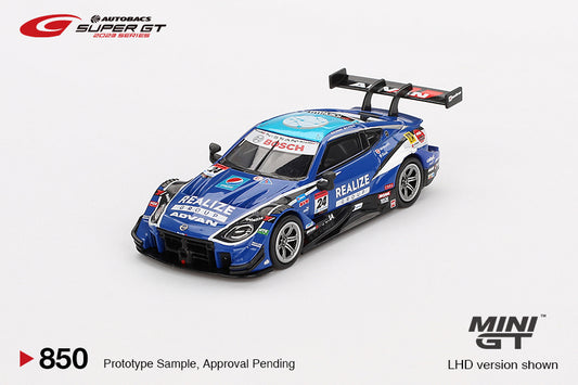 Mô hình xe Mini GT 1:64 Nissan Z GT500 #24 REALIZE CORPORTATION ADVAN Z KONDO RACING 2023 SUPER GT SERIES - MGT00850