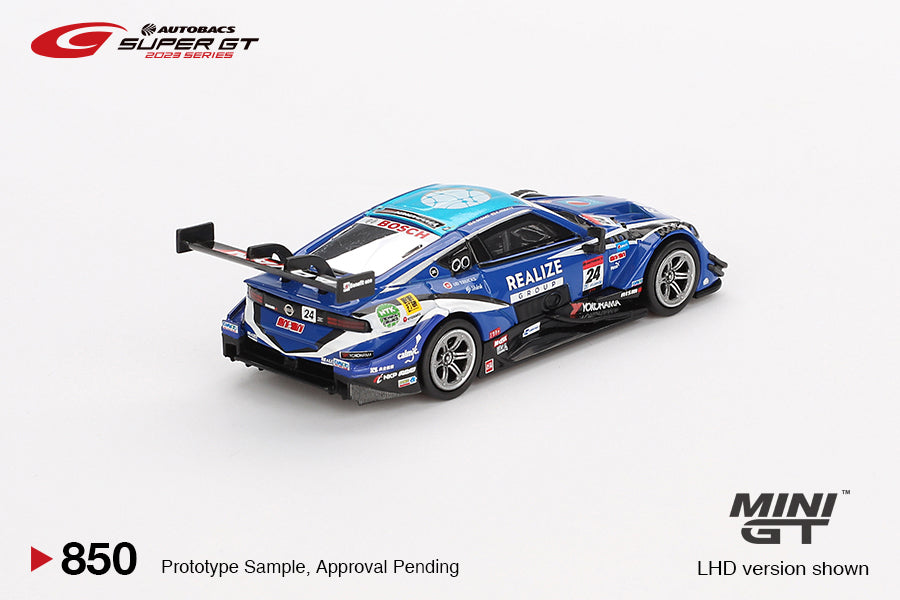 Mô hình xe Mini GT 1:64 Nissan Z GT500 #24 REALIZE CORPORTATION ADVAN Z KONDO RACING 2023 SUPER GT SERIES - MGT00850