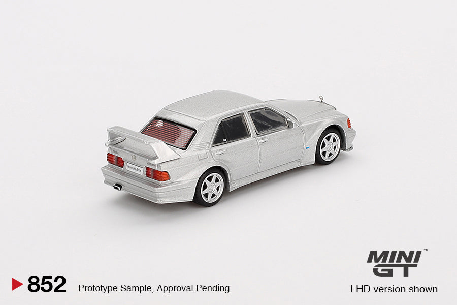 Mô hình xe Mini GT 1:64 Mercedes-Benz 190E 2.5-16 Evolution II Astral Silver - MGT00852