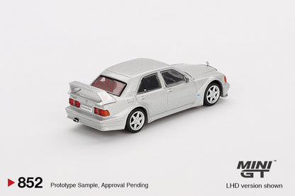 Mô hình xe Mini GT 1:64 Mercedes-Benz 190E 2.5-16 Evolution II Astral Silver - MGT00852