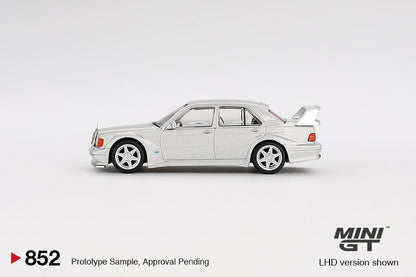 Mô hình xe Mini GT 1:64 Mercedes-Benz 190E 2.5-16 Evolution II Astral Silver - MGT00852