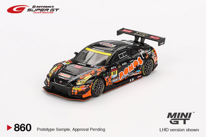 Mô hình xe Mini GT 1:64 Nissan GT-R NISMO GT3 #10 PONOS GAINER GT-R 2023 SUPER GT SERIES - MGT00860