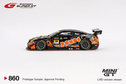 Mô hình xe Mini GT 1:64 Nissan GT-R NISMO GT3 #10 PONOS GAINER GT-R 2023 SUPER GT SERIES - MGT00860