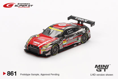 Mô hình xe Mini GT 1:64 Nissan GT-R NISMO GT3 #11 GAINER TANAX GT-R GAINER 2023 SUPER GT SERIES - MGT00861