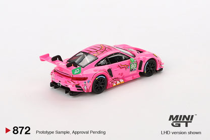 Mô hình xe Mini GT 1:64 Porsche 911 GT3 R #80 AO Racing 2023 IMSA VIRginia Roxy - MGT00872