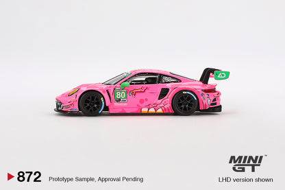 Mô hình xe Mini GT 1:64 Porsche 911 GT3 R #80 AO Racing 2023 IMSA VIRginia Roxy - MGT00872