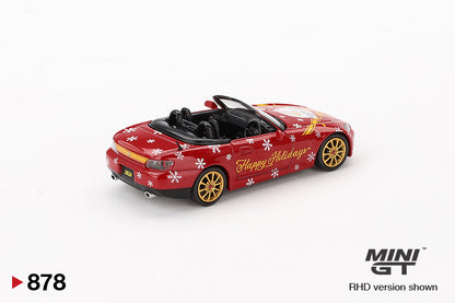 Mô hình xe Mini GT 1:64 Honda S2000 (AP2) American Honda Collection Hall 2024 Holiday Limited Edition - MGT00878