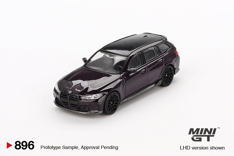 Mô hình xe Mini GT 1:64 BMW M3 M Performance Touring Daytona Violet - MGT00896