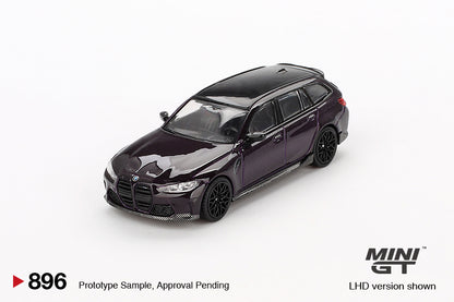 Mô hình xe Mini GT 1:64 BMW M3 M Performance Touring Daytona Violet - MGT00896