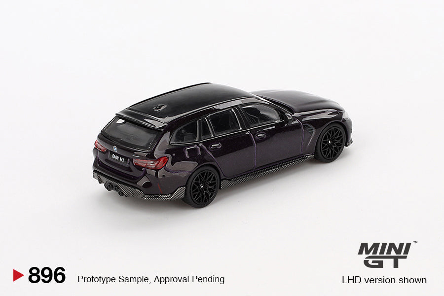 Mô hình xe Mini GT 1:64 BMW M3 M Performance Touring Daytona Violet - MGT00896
